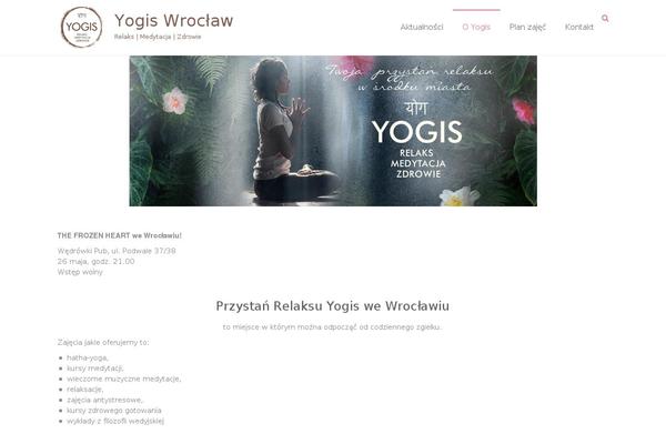 Ample theme site design template sample