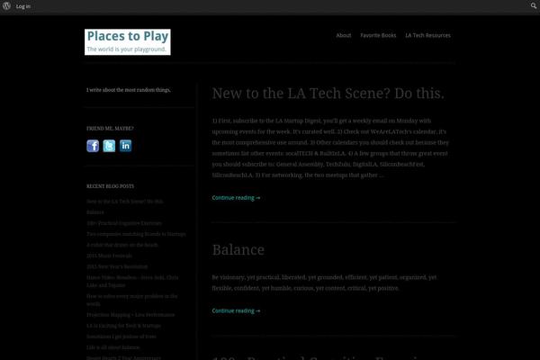 Truly Minimal theme site design template sample
