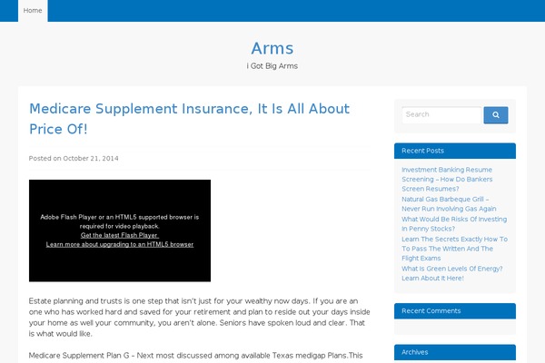 GovPress theme site design template sample