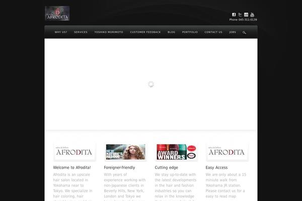 Awake theme site design template sample