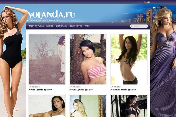 Bloggie theme site design template sample
