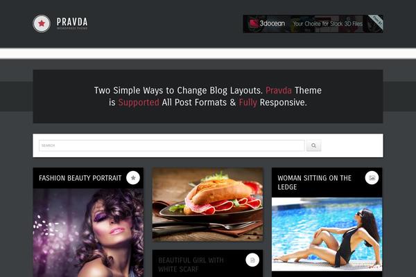 Site using Wpzoom-portfolio plugin