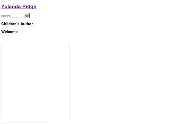 yolandaridge.com site used Visual-blog