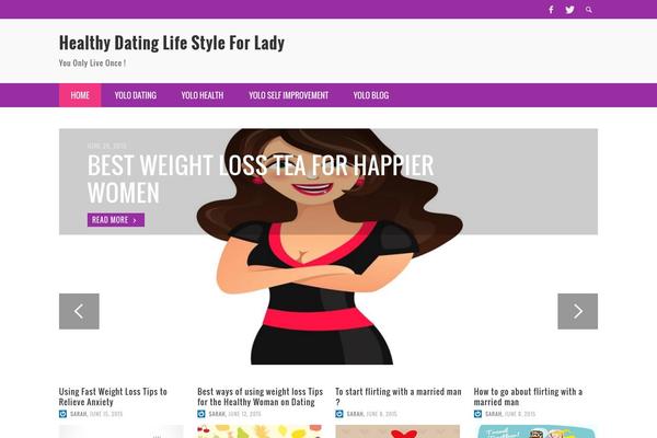 PRESSO theme site design template sample