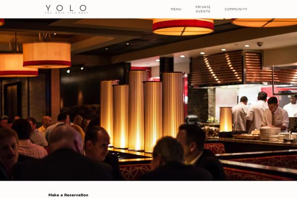 Savory theme site design template sample