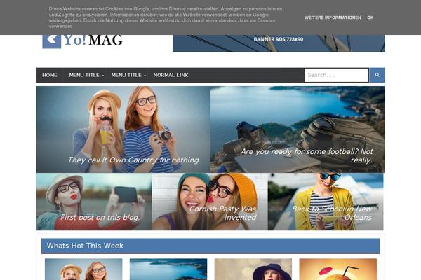 Sastro theme site design template sample