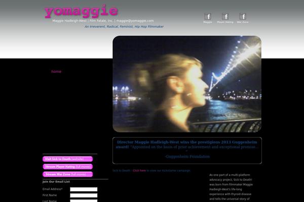 BlankSlate theme site design template sample