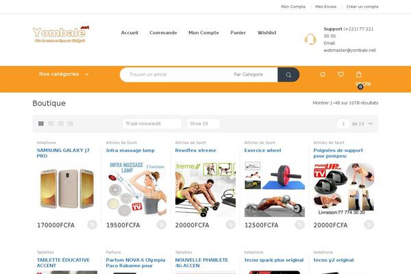 yombale.net site used Electro