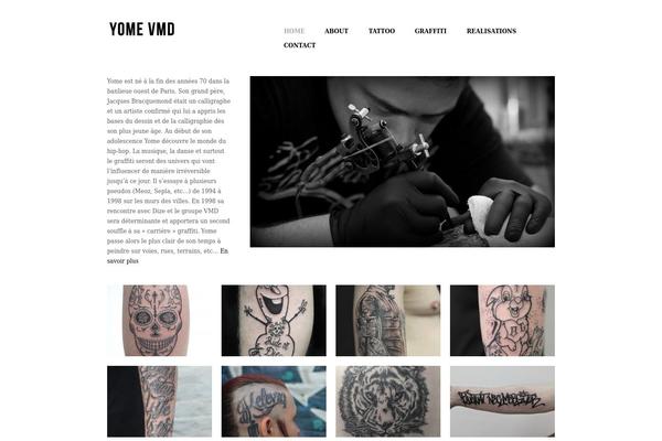 Hatch theme site design template sample
