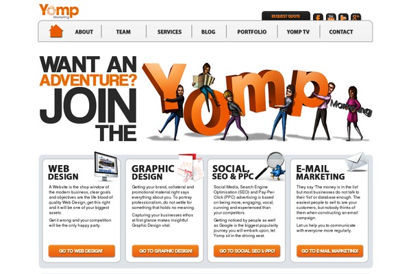 Site using wBounce plugin