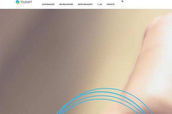 Pofo theme site design template sample