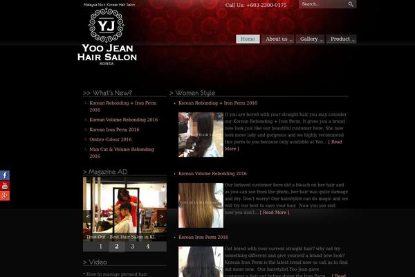 Site using Floating Menu plugin