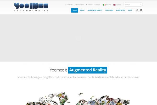 Porto theme site design template sample