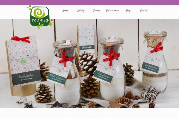 Cakery theme site design template sample