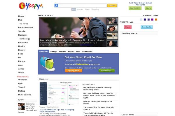 Site using Send link to friend plugin