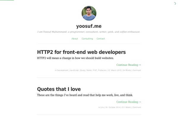 Independent Publisher theme site design template sample