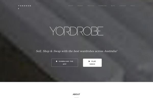 Momentum theme site design template sample