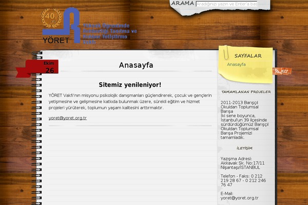 Anarcho Notepad theme site design template sample