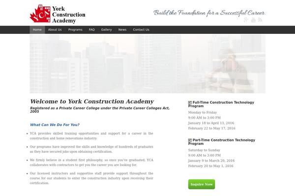 Unite theme site design template sample
