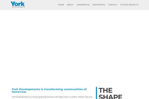 yorkdev.ca site used Orcharddesign