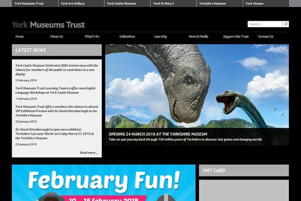 yorkmuseumstrust.org.uk site used Museumtrust
