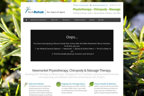 Aqua theme site design template sample