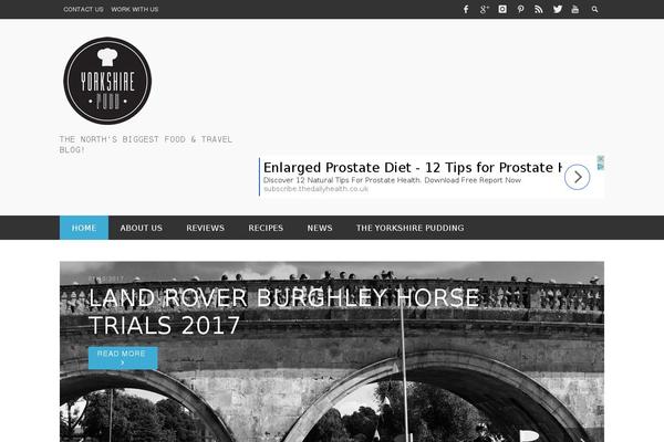 PRESSO theme site design template sample