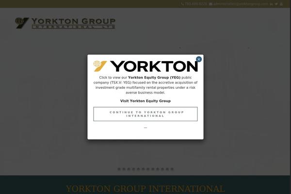 Avantgarde theme site design template sample
