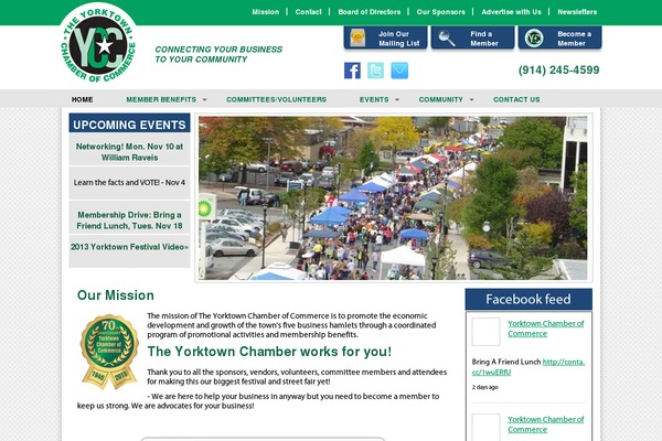 yorktownchamber.org site used Yorktown