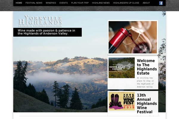 Aspiration theme site design template sample