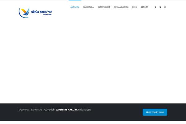 Porto theme site design template sample