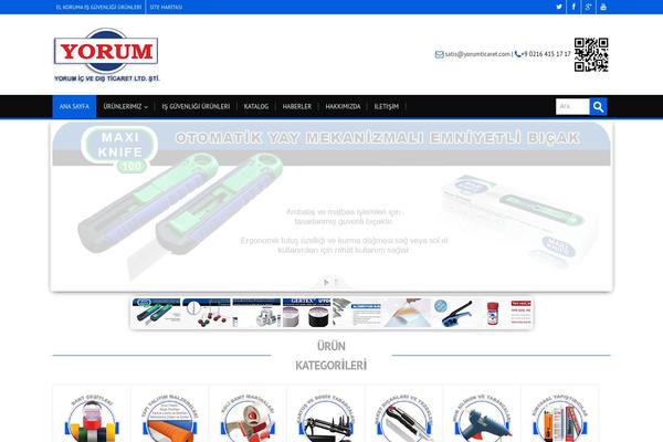 Alterna theme site design template sample