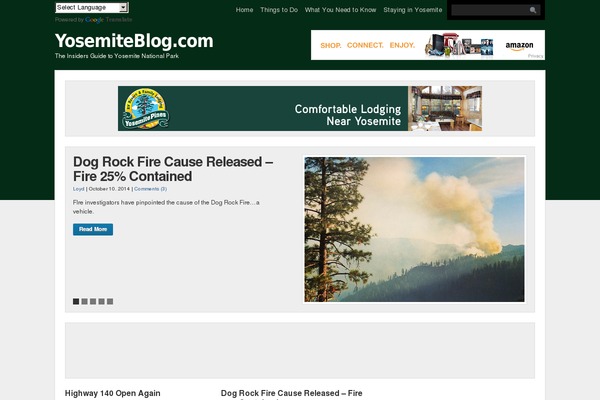 yosemiteblog.com site used Wp-prosper_basic
