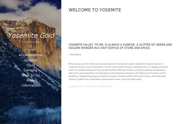 Seasonal theme site design template sample