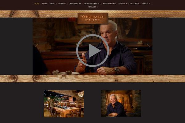 Yosemite theme site design template sample