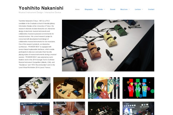 Hatch theme site design template sample