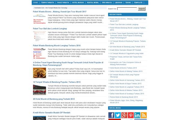 Site using Sticky-block plugin
