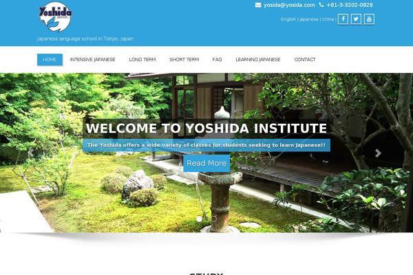 yosida.com site used Enigma-parallax-premium