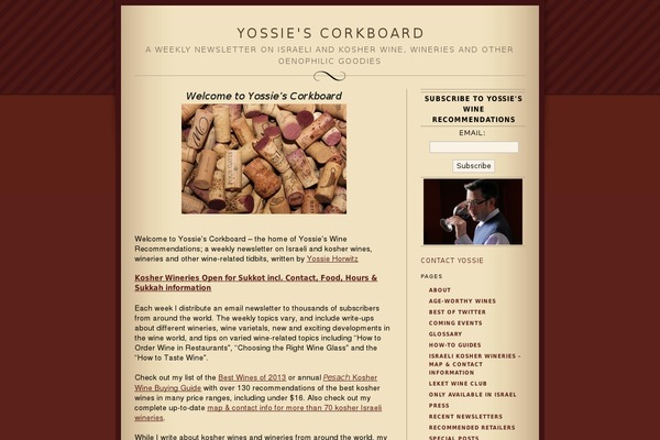 yossiescorkboard.com site used Supersimple