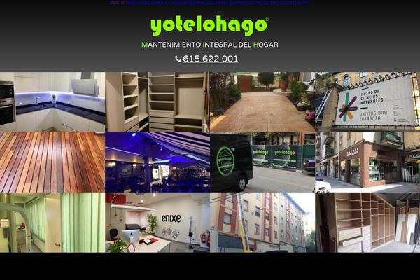 Total theme site design template sample