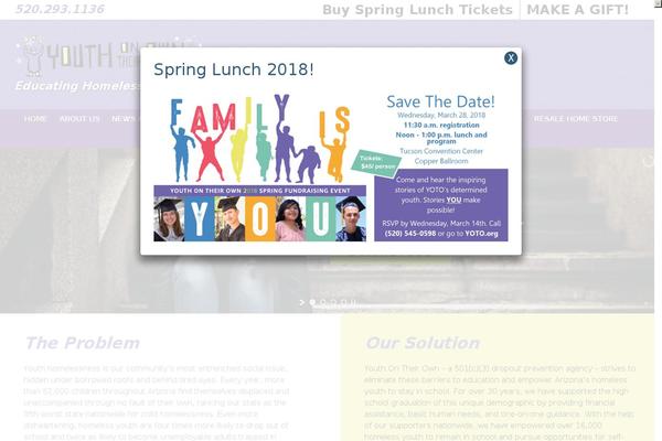 Tempera theme site design template sample