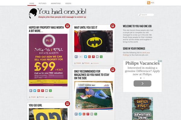 Grido theme site design template sample