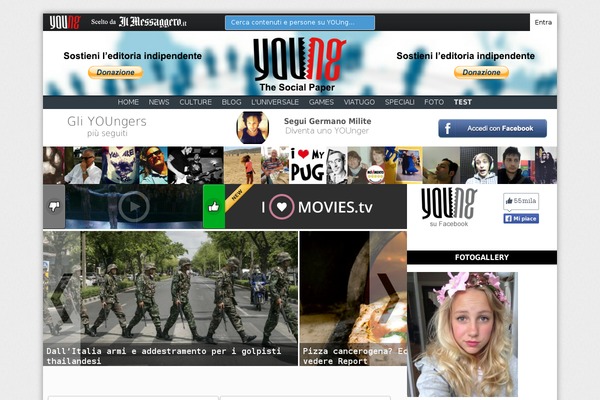 Grandmagazine theme site design template sample