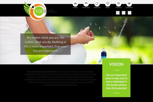 Site using Responsive WordPress Slider - HG Slider plugin