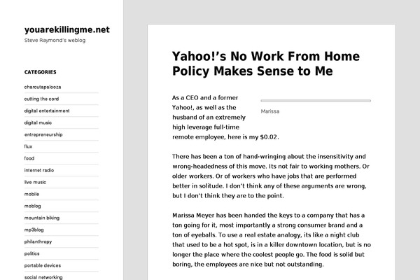 youarekillingme.net site used Santamonica
