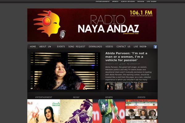 Yamidoo Magazine theme site design template sample