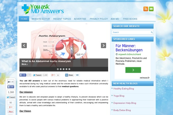 Healthfitness theme site design template sample