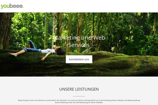 Bento theme site design template sample