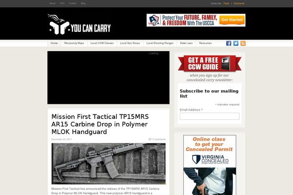 Site using Featured Content Gallery plugin