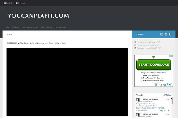 Twentyseventeen-child theme site design template sample